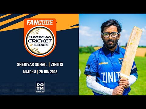 POTM: S.Sohail - TRA vs ZIN | Highlights | FanCode ECS Romania | 20 June 2023 | ECS23.482
