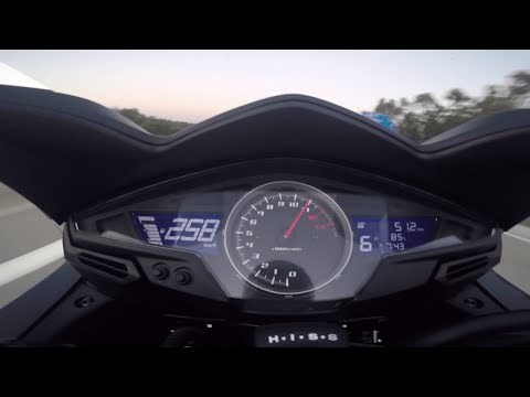 HONDA VFR800F V4 VTEC - TOP SPEED