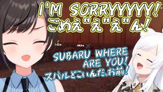 Zombie raid, but Subaru is too far away to help!【Hololive】