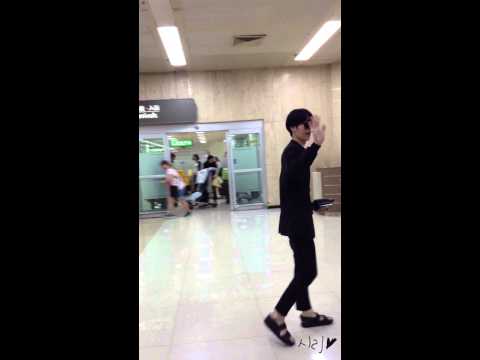130811 NoMinWoo 노민우(ICON) 김포공항 입국