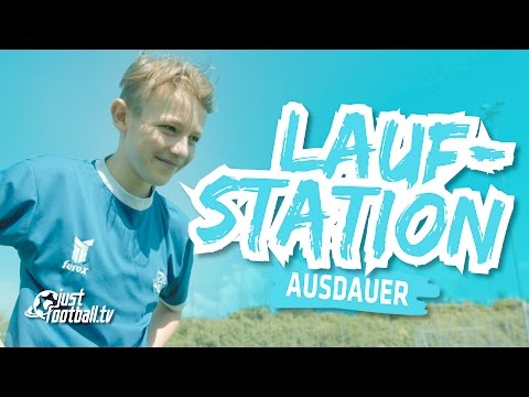 Fussballtraining: Laufstation - Ausdauer - Kondition
