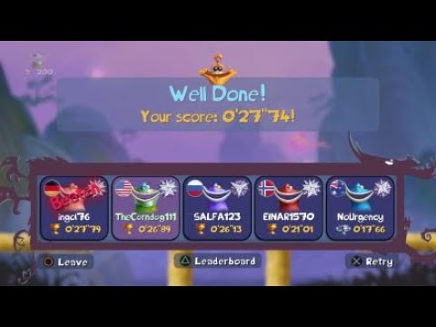 Wekly stuff |Rayman Legends Weekly Challenges