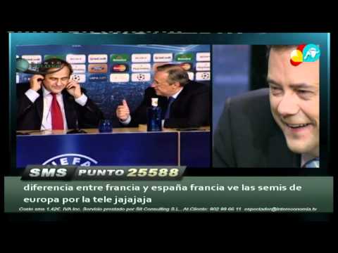 Roncero entrevista a Platini y este da consejo a MOU