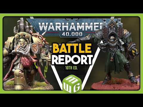 High Lord Comes Knocking | Adepta Sororitas vs Death Guard Warhammer 40k 10th Edition Battle Report