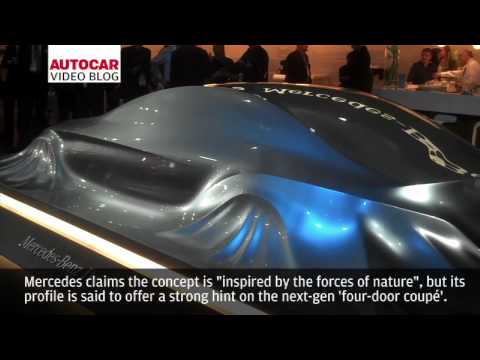 Detroit motor show: Mercedes CLS sculpture by autocar.co.uk