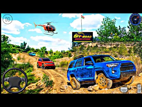 SUV Prado Driving Simulator: Offroad 3D gameplay android - Luxury SUV driving simulator - car driver
