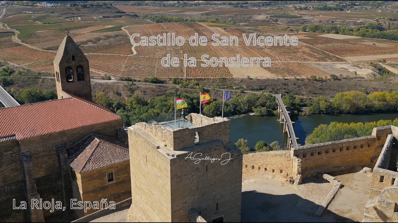 Drone Future 2022 , Castillo de San Vicente de La Sonsierra, La Rioja , España
