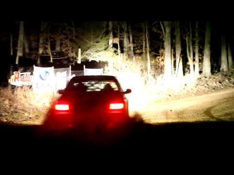 Matt Johnson at 09 100 Acre Woods Rally