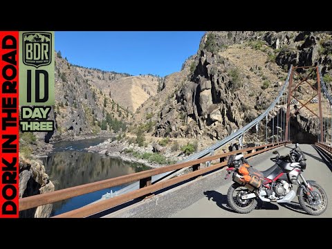 Riding the Idaho BDR on ADV Bikes, Day 3: IDBDR Section 4 (WE FOUND THE BUS!)