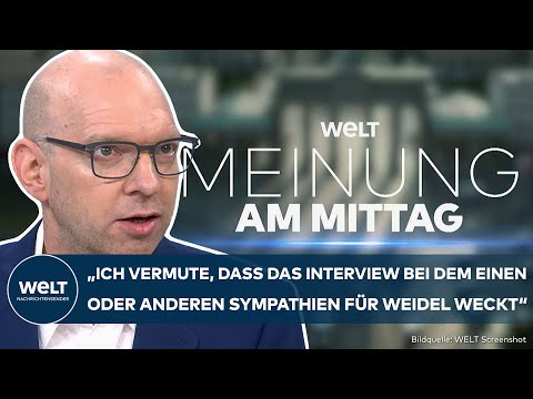 ZENTRUM FÜR POLITISCHE SCHÖNHEIT: So hat Weidel-Interview extreme Aufmerksamkeit erhalten | MEINUNG