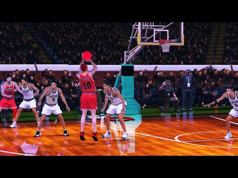 Hanamichi Sakuragi Buzzer Beater vs Sannoh | The First Slamdunk | Sakuragi FTW | NBA2K14 MODDED