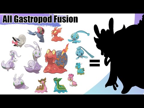 All Slugs and Snails Pokémon Fusion (Gen 1 - Gen 8)