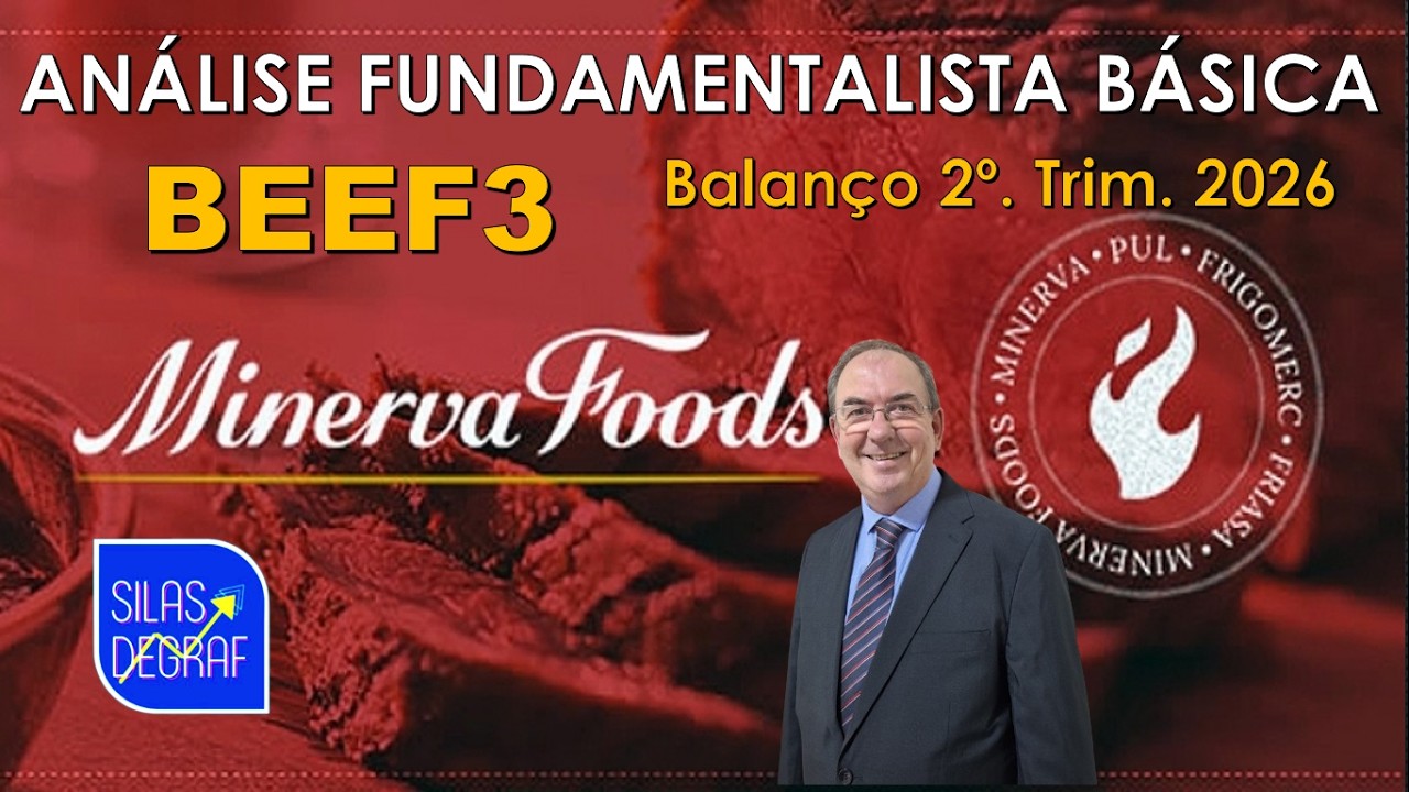BEEF3 - MINERVA S/A. ANÁLISE FUNDAMENTALISTA BÁSICA. PROF. SILAS DEGRAF. 2o. TRIM. 2026