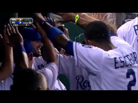 2013/07/25 Hosmer's game-tying shot