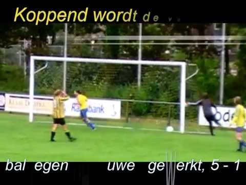 SC Franeker MC1 - LAC Frisia MC1; meidenvoetbal 5 september 2009 seizoen 2009-2010