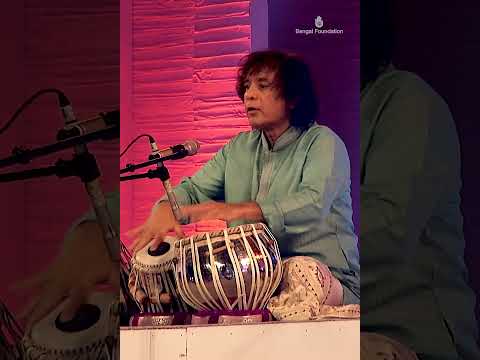 HORSE Running sound on Tabla by Ustad Zakir Hussain