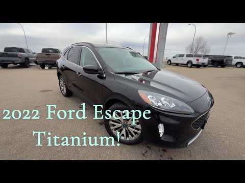 2022 Ford Escape Titanium!