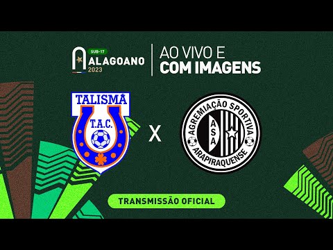 Talismã Sertãozinho x ASA - 1ª FASE - ALAGOANO SUB 17