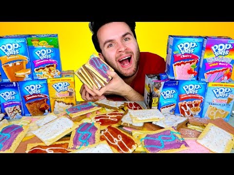 TRYING WEIRD POP-TARTS! | S'mores, Cinnamon Roll, & MORE Pop Tarts Taste Test! Video