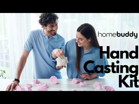 HomeBuddy Hand Casting Kit - Keepsake Your Cherished Memories (DIY GIFTS)
