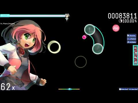 [Osu!] Rtnario - Guitar Vs. Piano [insane] 100% SS - HD