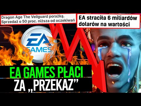 MAJĄ CO CHCIELI 😆 EA GAMES traci GRUBE MILIONY przez PORAŻKĘ Dragon Age: Veilguard