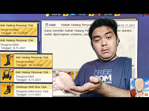 HADIAH 3 GEAR ORANGE DALAM EMAIL, BUKA HARTA INVASI GEAR ORANGE - One Punch Man The Strongest