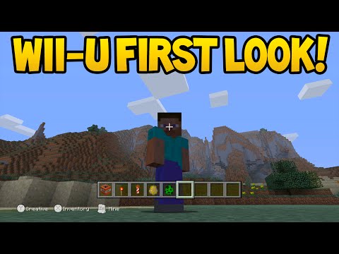 Minecraft Wii-U Edition - OUT NOW! - First Impressions / Features