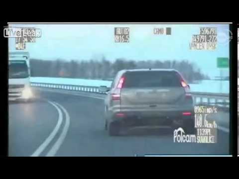 Policja pościg i koniec awarii