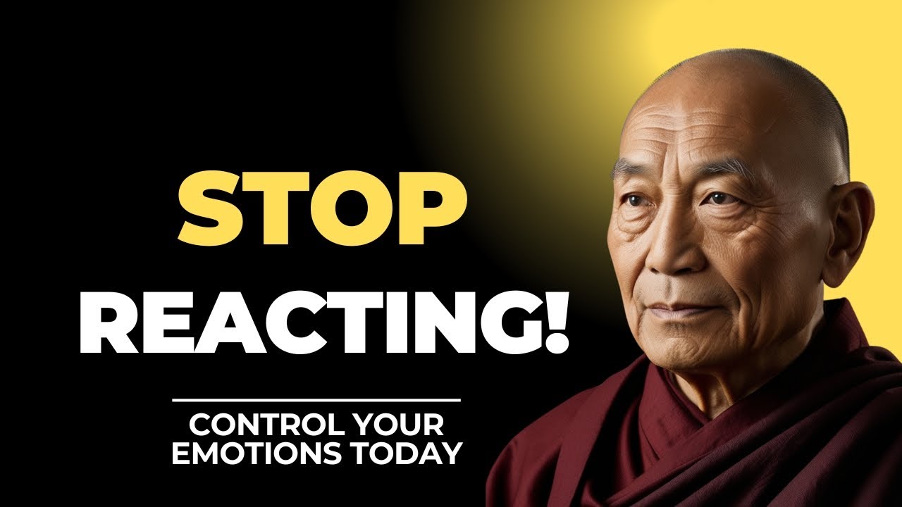 The Power of Not Reacting | How to Control Your Emotions with Buddhist Wisdom
