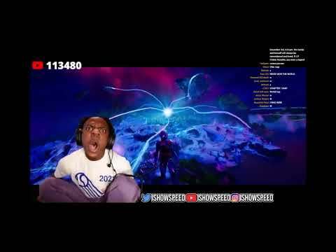 IShowSpeed Reacts to NEW MrBeast Skin in Fortnite Battle Royale