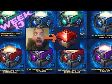 MONTHLY CTP CHEST LUCK ! -  STORY MODE : WEEK 13 CHESTS OPENNING - URU COMBINE | Marvel Future Fight