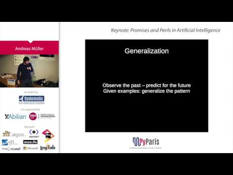 PyParis 2017 - Keynote: promises and perils in AI, by Andreas Müller