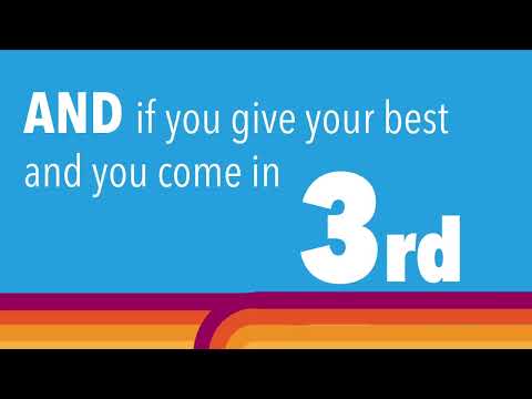 "Second Place" - Game Changer Typography Animation