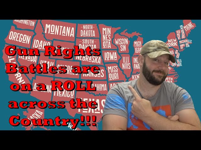 Gun Control stagnant in D C… but the fight is ON at the State level, and we’re winning battles!…