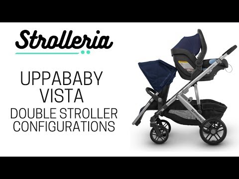 UPPAbaby VISTA Double Configurations: How to Turn the VISTA into a Double Stroller Video