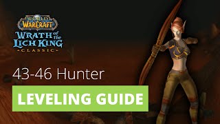 WOTLK Classic Pre-Patch Hunter Level 43-46