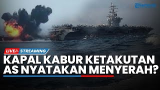 Kapal Induk Nuklir AS Kabur Ketakutan ke Laut Merah hingga Peringatkan Iran Tak Tekan Tombol Nuklir