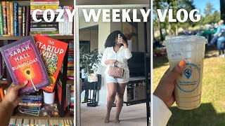 Vault Vlog ⏪ | Making Candles, New Books, Costco & Fashion Nova Haul 🛍️
