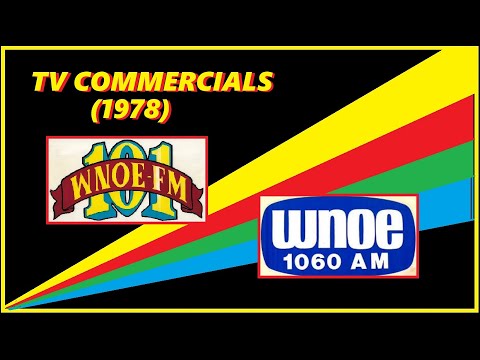TV COMMERCIAL - WNOE NEW ORLEANS 1060AM 101FM (1978)