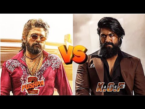 Pushpa 2 vs KGF chapter 2 movie comparison video !