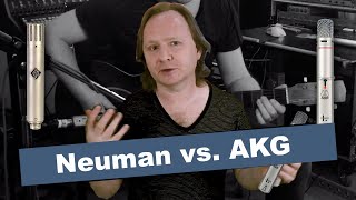 Video thumbnail for AKG C1000S vs Neumann KM54 acoustic guitar microphone comparison -  Panic Song by Jamie Durrant