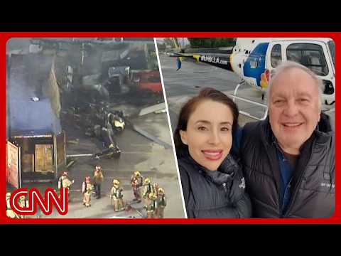 News helicopter crashes while covering deadly bus accident