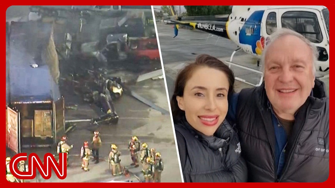 News helicopter crashes while covering deadly bus accident