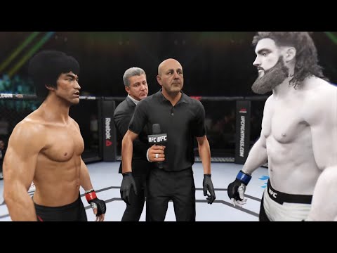 Bruce Lee vs. Solomon Statue - EA Sports UFC 2 - Dragon Fights 🐉