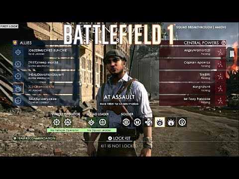 Battlefield 1 - Incursions Gameplay Amiens (No Commentary)