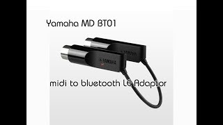 Video thumbnail for yamaha md-bt01 bluetooth to midi adapter (revised video with commentary) by SLATEB0Y