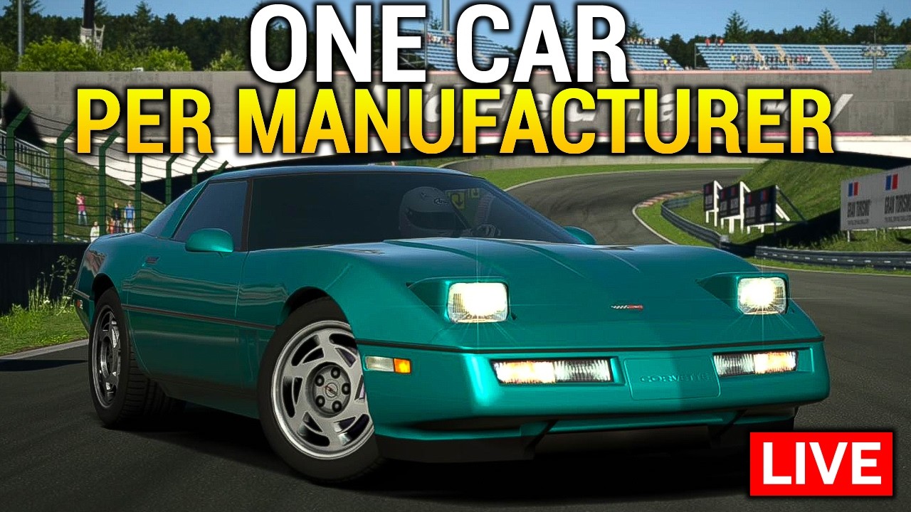 Can I Beat EVERY Gran Turismo While Using 1 Car Per Manufacturer? #13 - !rules !cars