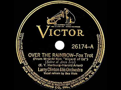 1938 Larry Clinton - Over The Rainbow (Bea Wain, vocal)