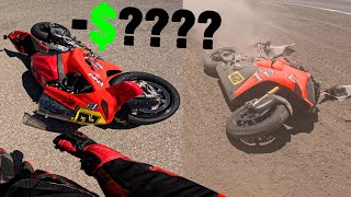 The Cost of Repairing My Ducati After 2 Crashes